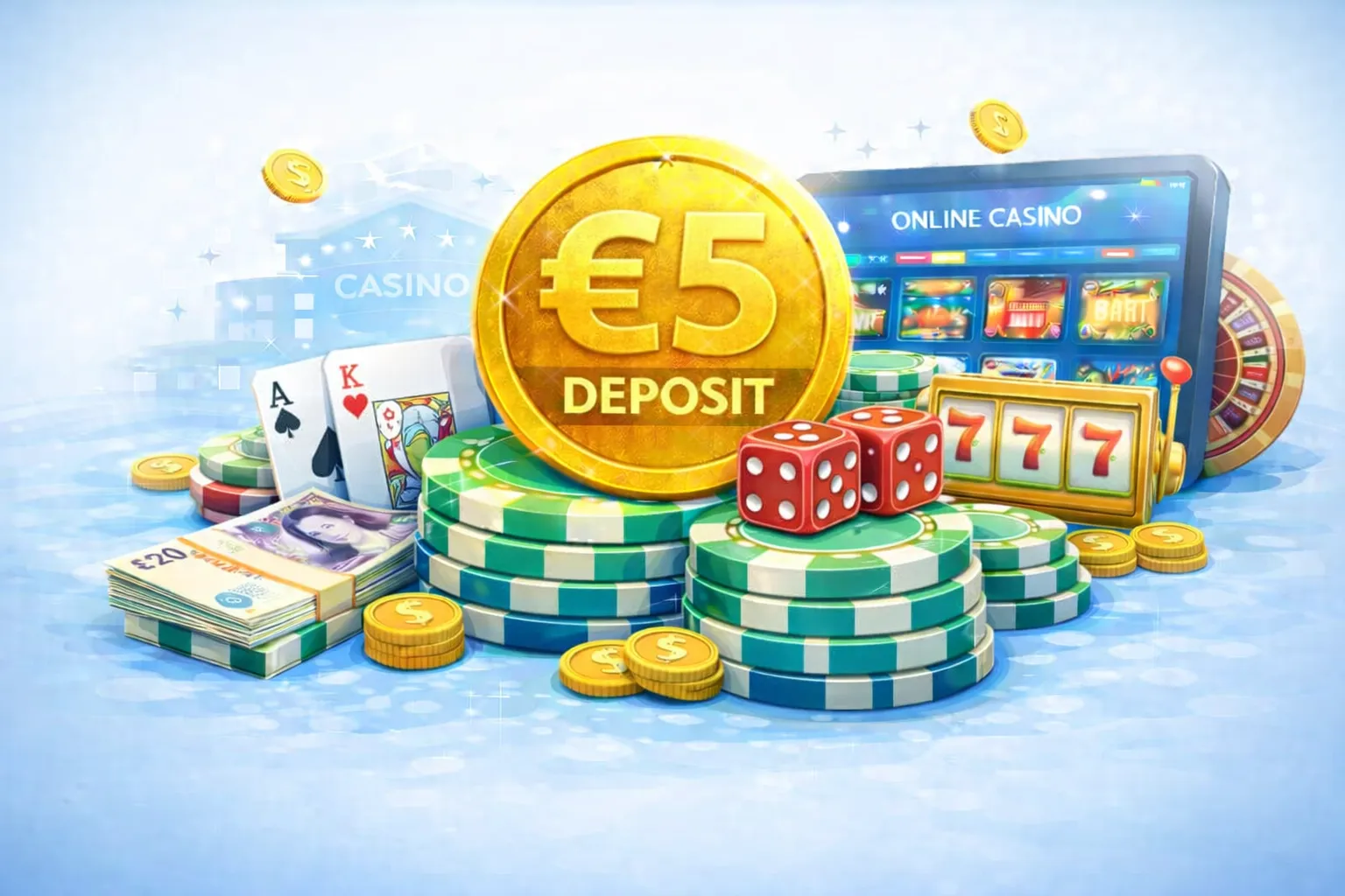 €5 Deposit Casinos